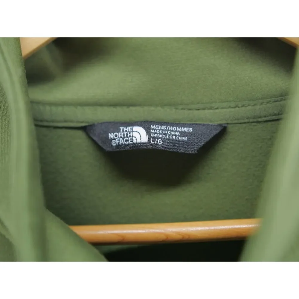 The North Face Track Jacket Men's L Green Full Zip‎ Outdoor Casual